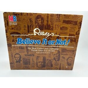Ripley's Believe It or Not! Vintage 1984 Milton Bradley Trivia Game Complete